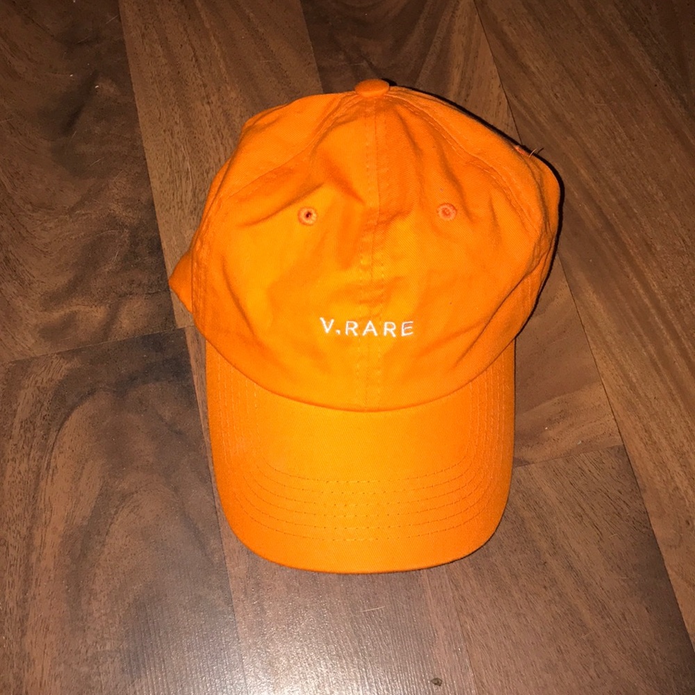 Orange dad hat